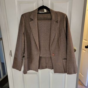 Vintage blazer & skirt set